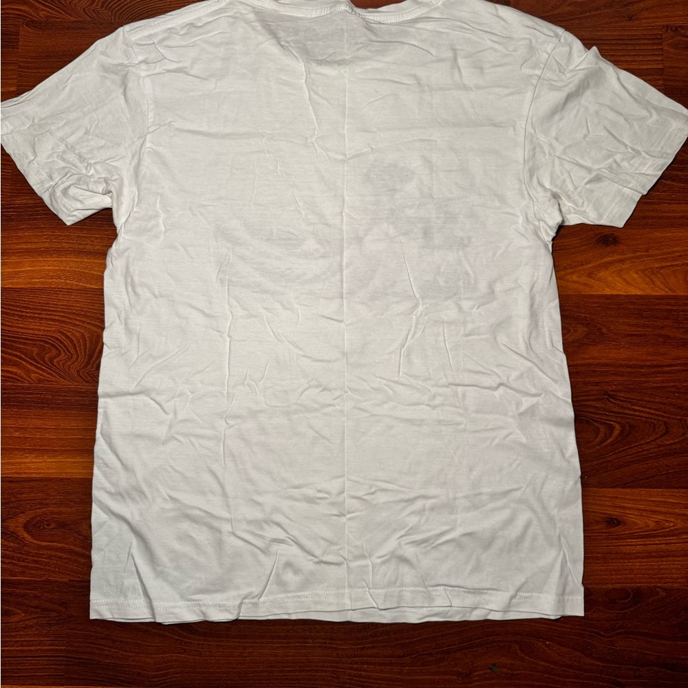 Women’s Kanagawa Wave White Graphic Short Sleeve T-Shirt - Picture 2 of 3